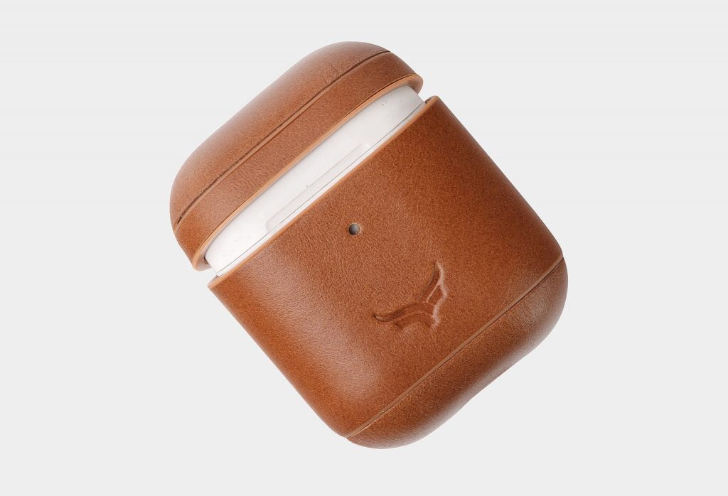 Cloak 1.0 - Bourbon | Кожаный чехол для AirPods в Ташкенте