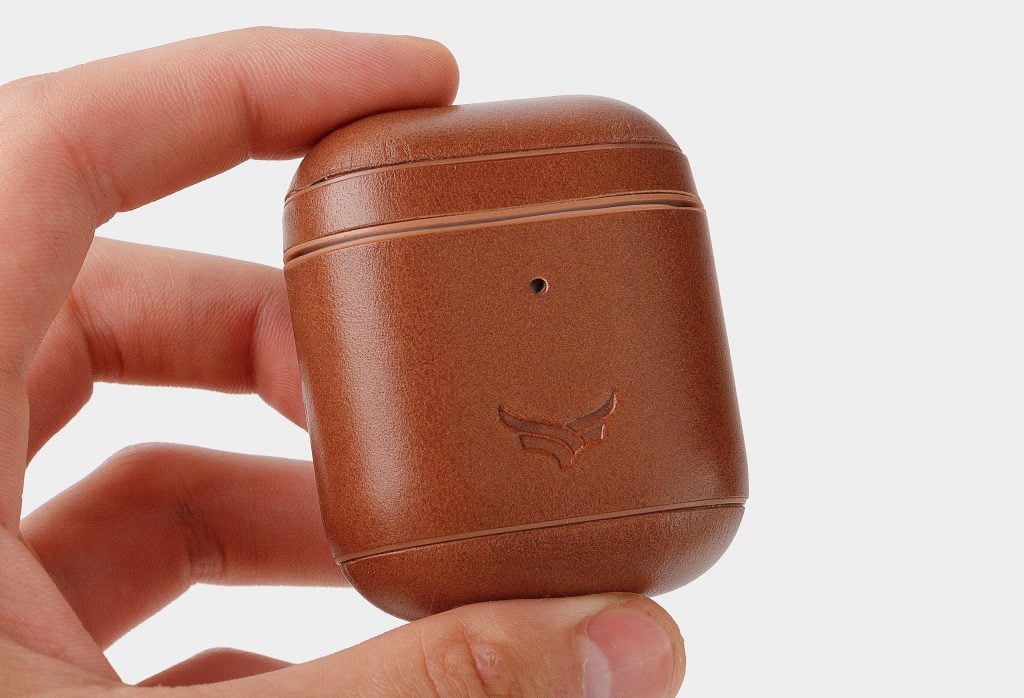 Cloak 1.0 - Bourbon | Кожаный чехол для AirPods в Ташкенте