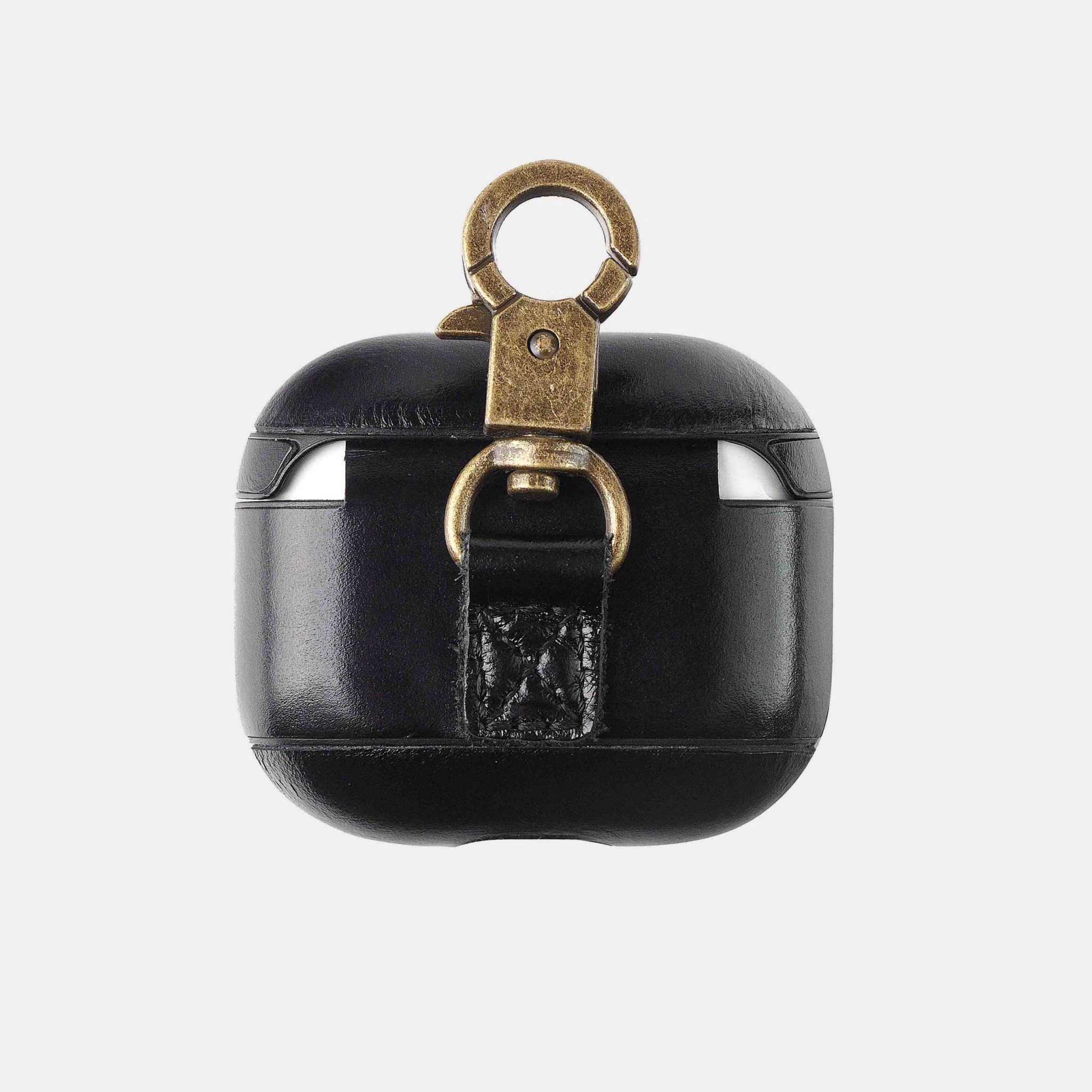 Cloak 1.0 - Onyx | Кожаный чехол для AirPods в Ташкенте