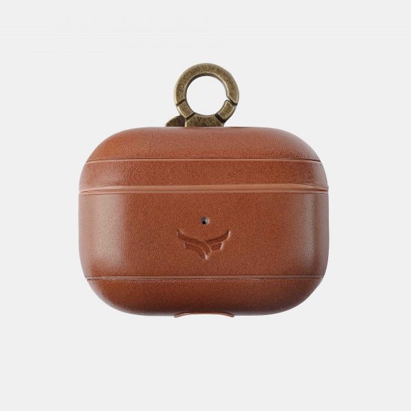 Cloak 1.0 - Bourbon | Кожаный чехол для AirPods в Ташкенте