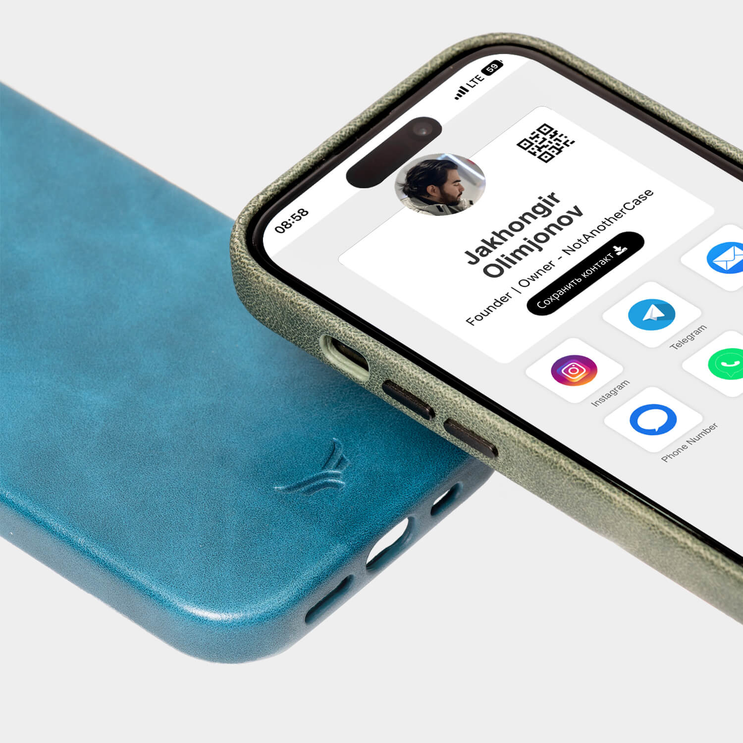 Delta 1.0 кожаный чехол для iPhone в Ташкенте